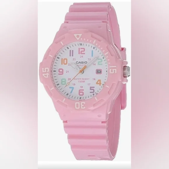 Chic Pink Watch with Silver Details - Picture 2 of 7